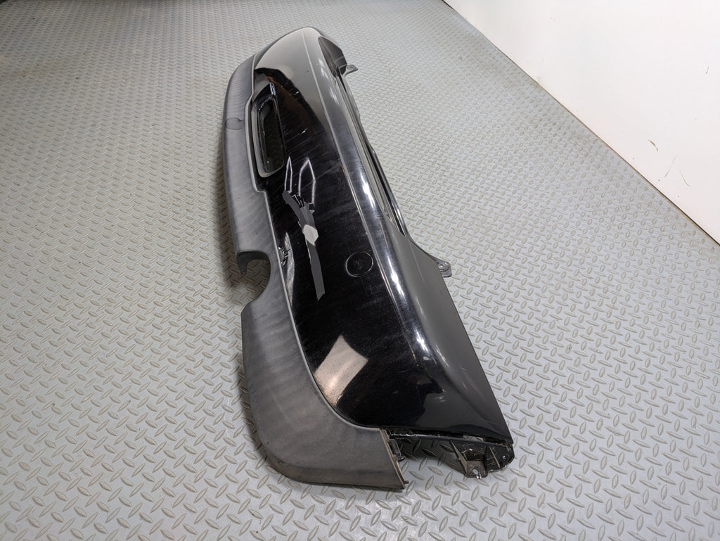 10 - 13 OEM MINI COOPER REAR LOWER BUMPER COVER PANEL ASSEMBLY MIDNIGHT BLACK