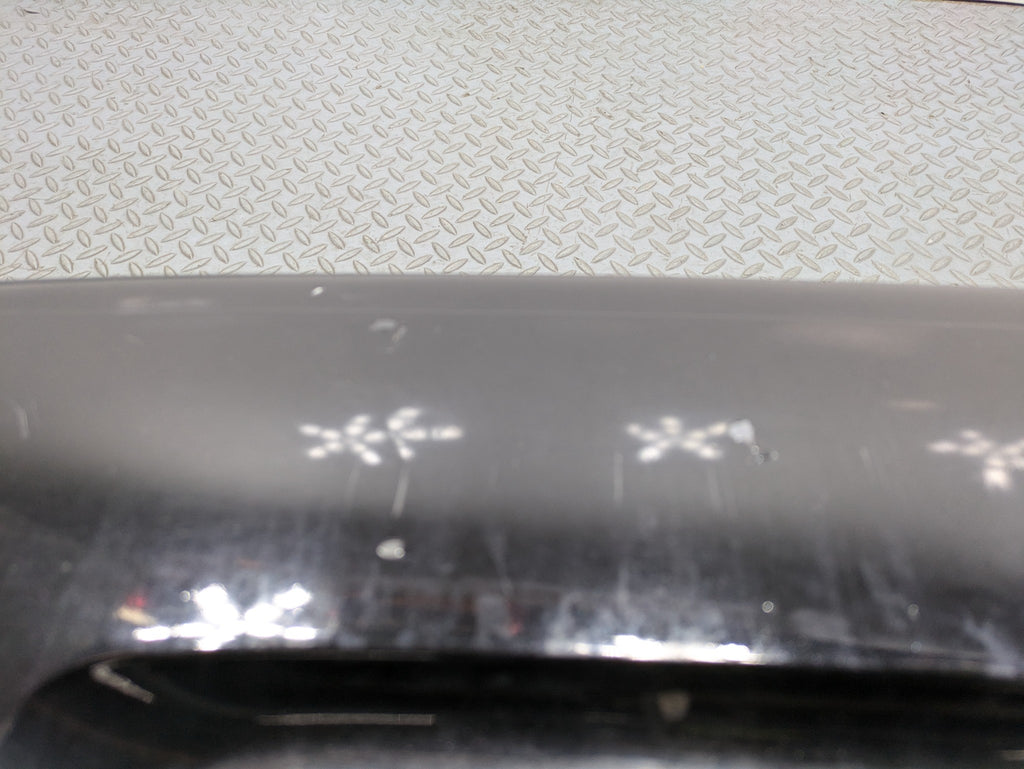 10 - 13 OEM MINI COOPER REAR LOWER BUMPER COVER PANEL ASSEMBLY MIDNIGHT BLACK