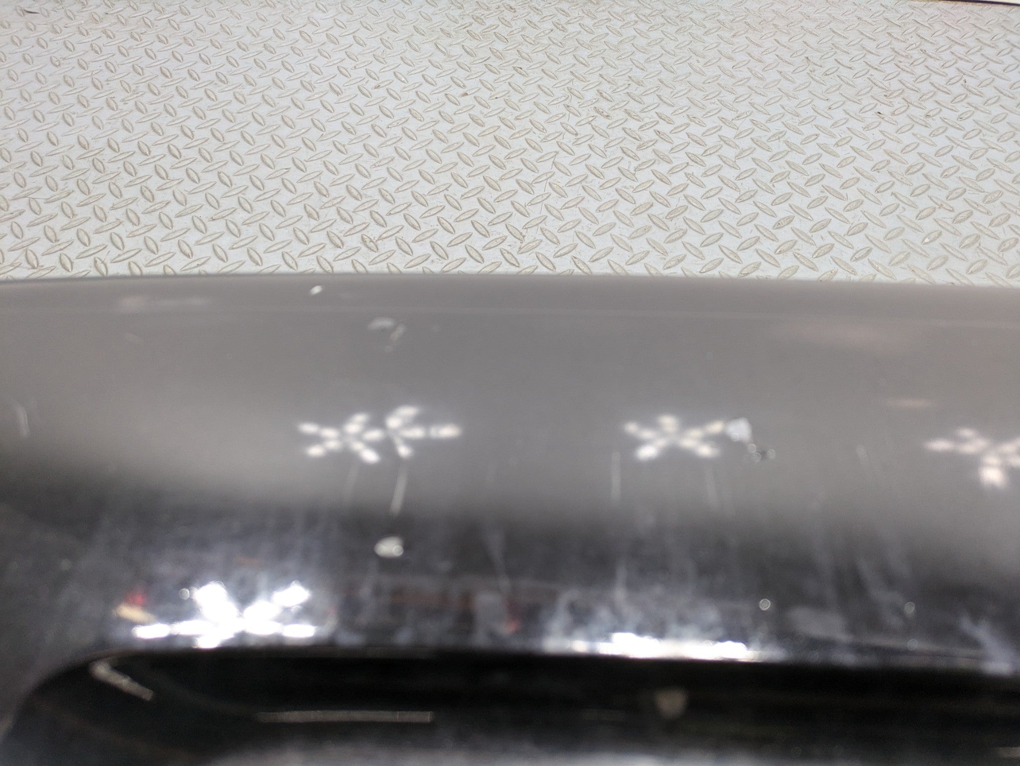 10 - 13 OEM MINI COOPER REAR LOWER BUMPER COVER PANEL ASSEMBLY MIDNIGHT BLACK