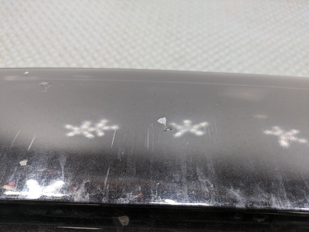 10 - 13 OEM MINI COOPER REAR LOWER BUMPER COVER PANEL ASSEMBLY MIDNIGHT BLACK