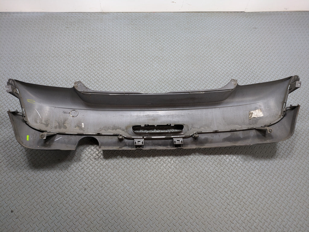 10 - 13 OEM MINI COOPER REAR LOWER BUMPER COVER PANEL ASSEMBLY MIDNIGHT BLACK