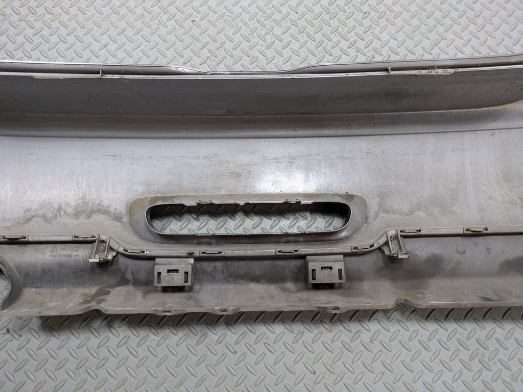 10 - 13 OEM MINI COOPER REAR LOWER BUMPER COVER PANEL ASSEMBLY MIDNIGHT BLACK