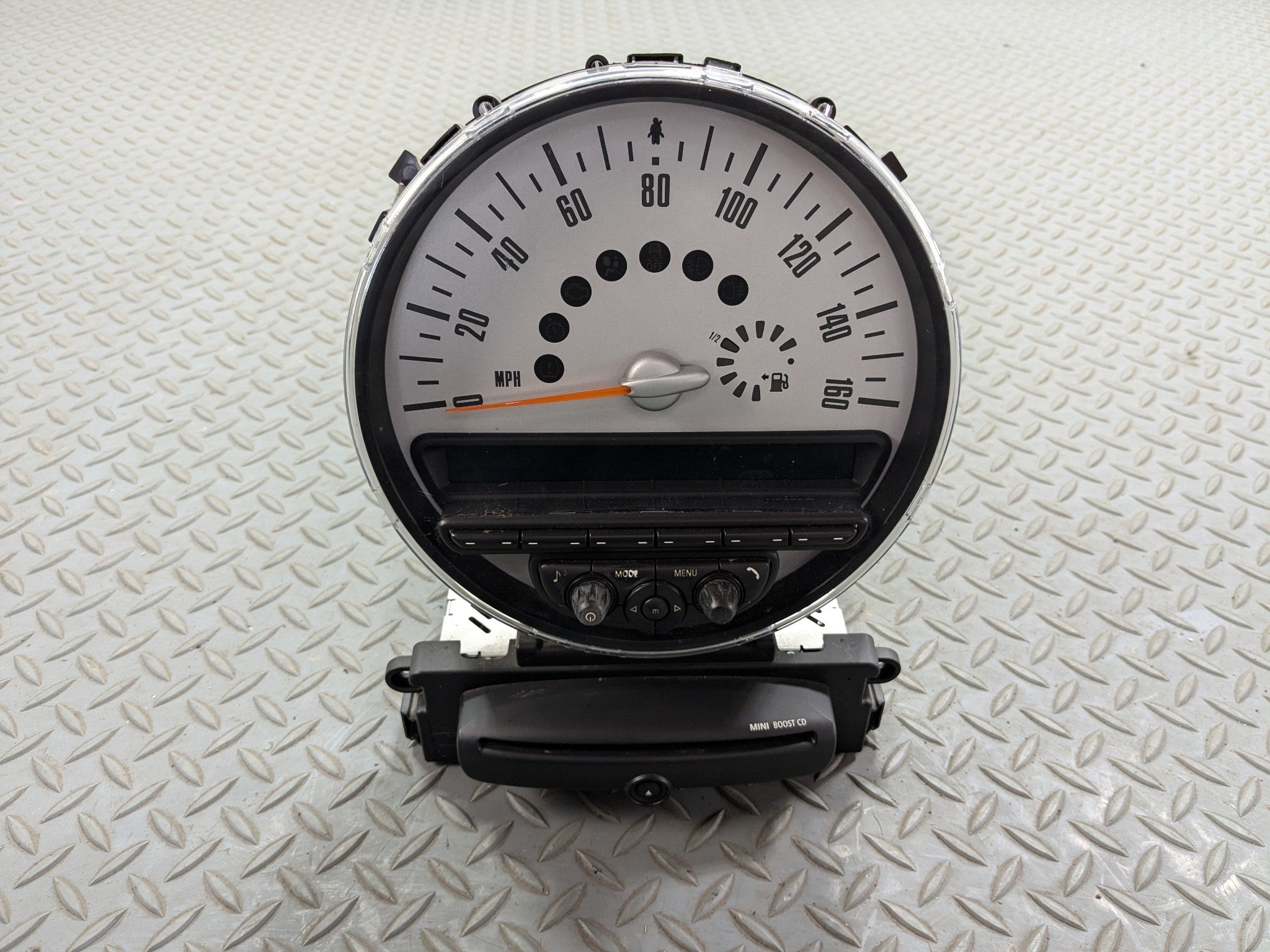 2010 - 2013 OEM MINI COOPER INSTRUMENT CLUSTER GAUGES SPEEDOMETER WITH CD PLAYER