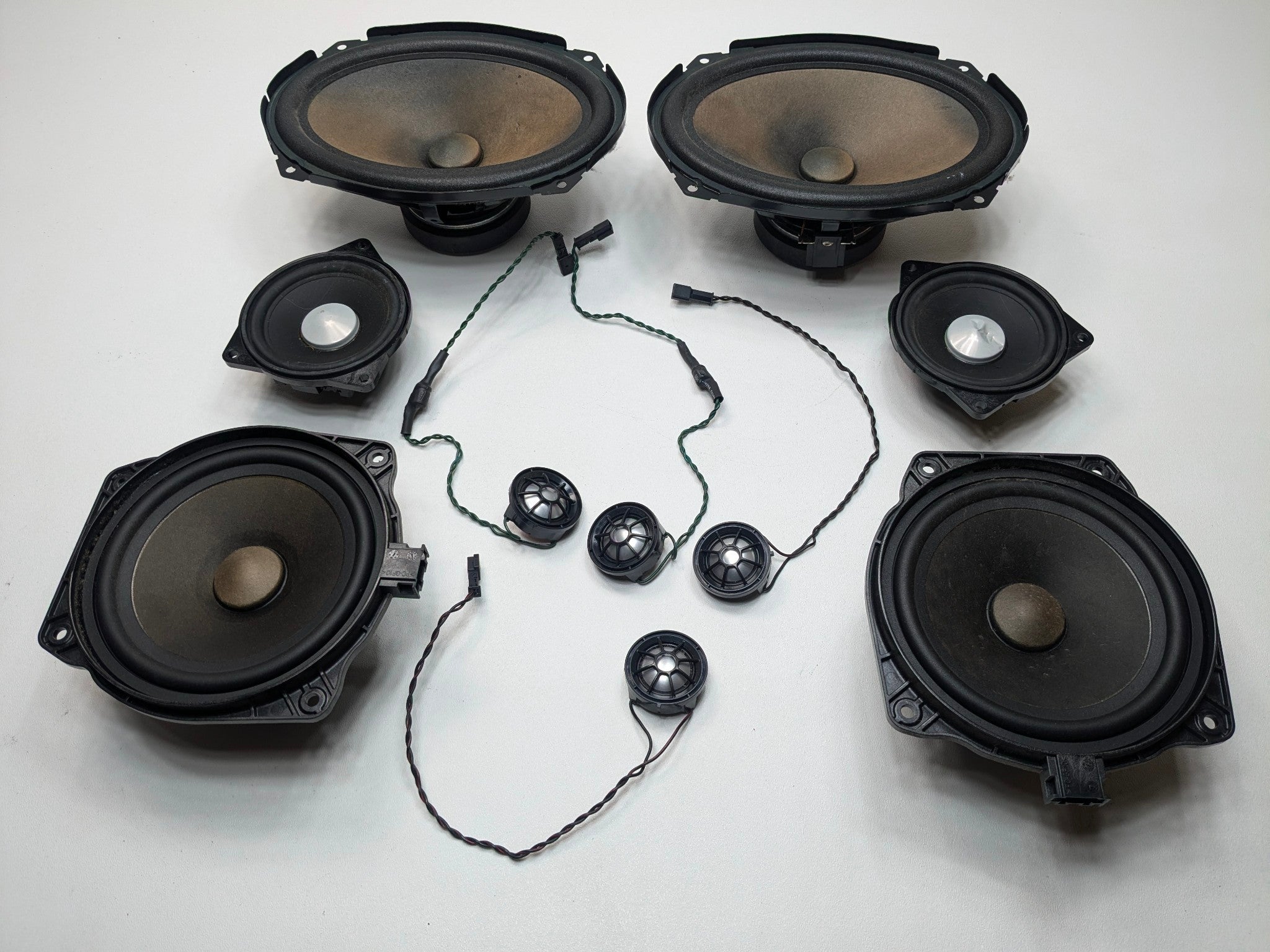 2010 - 2013 OEM MINI COOPER INTERIOR AUDIO SOUND SYSTEM SPEAKER SET OF 10