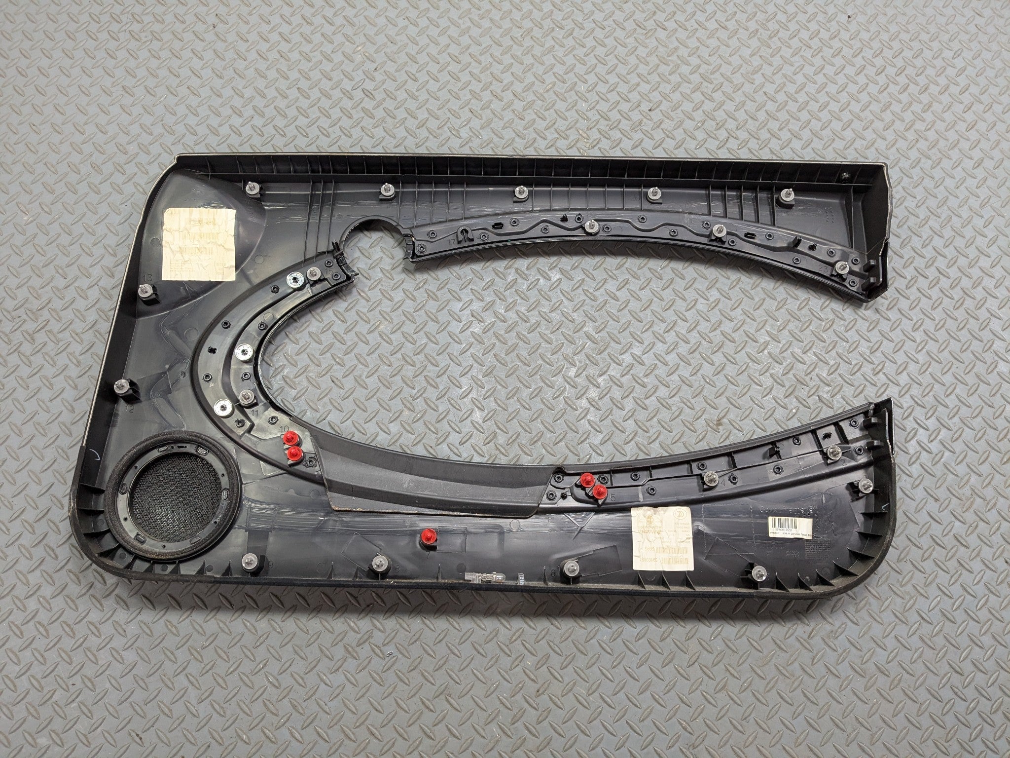 10 - 13 OEM MINI COOPER FRONT LEFT DRIVER SIDE DOOR INTERIOR TRIM PANEL BLACK