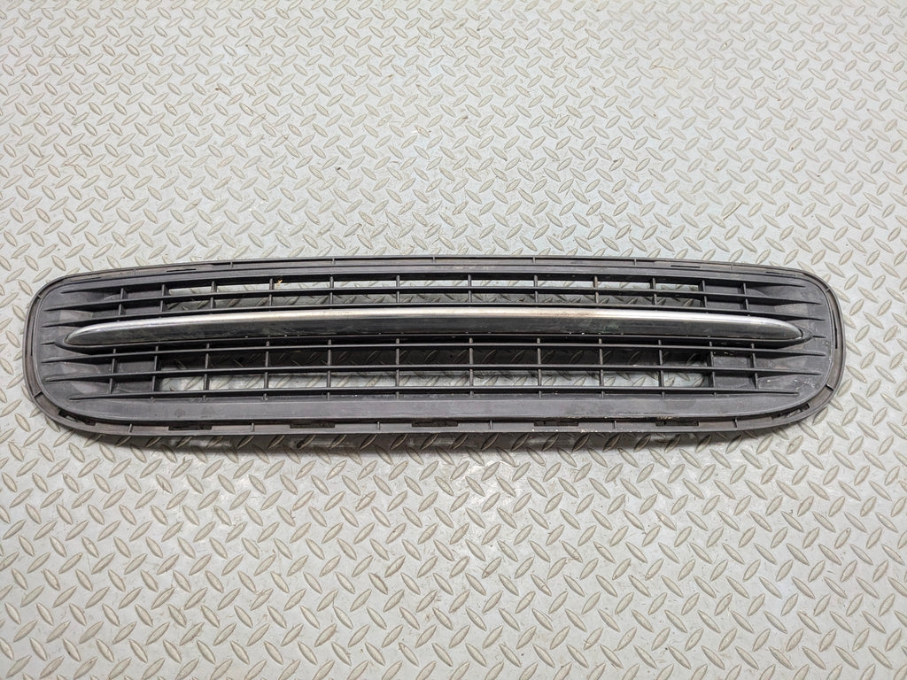 2010 - 2013 OEM MINI COOPER FRONT BUMPER MOUNTED LOWER GRILLE ASSEMBLY CHROME