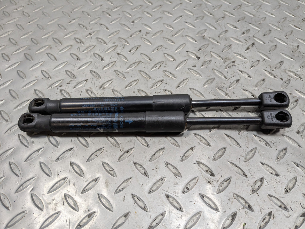 2010 - 2013 OEM MINI COOPER FRONT LEFT AND RIGHT SIDE HOOD SHOCK STRUT SET