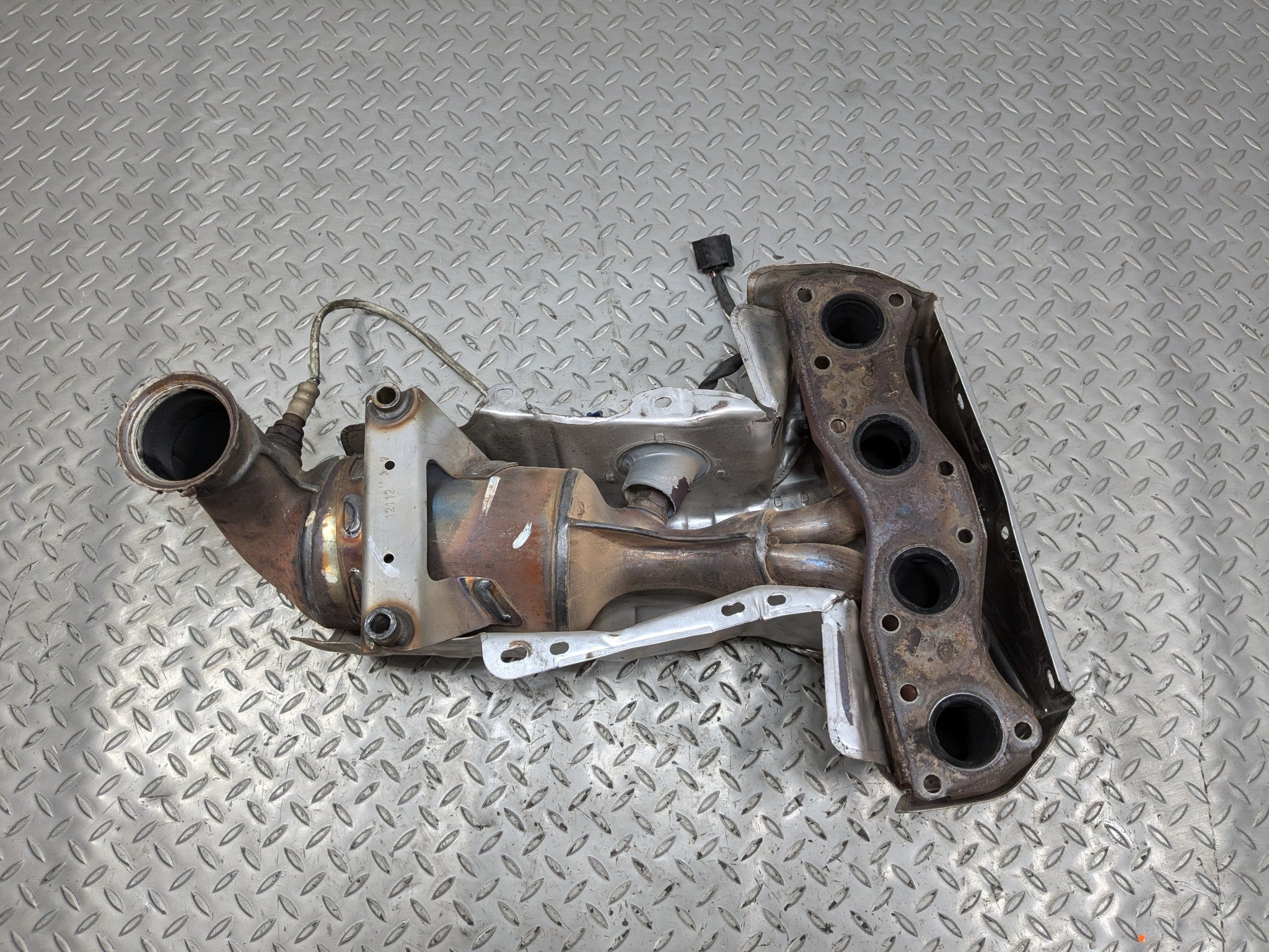 2010 - 2013 OEM MINI COOPER EXHAUST MANIFOLD HEADER WITH HEAT SHIELD