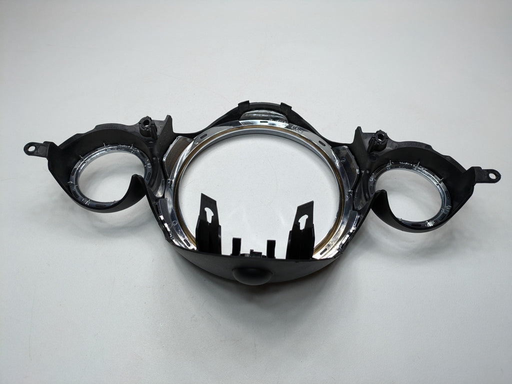 10 - 13 OEM MINI COOPER DASH CENTER SPEEDOMETER GAUGE CLUSTER TRIM PANEL BEZEL