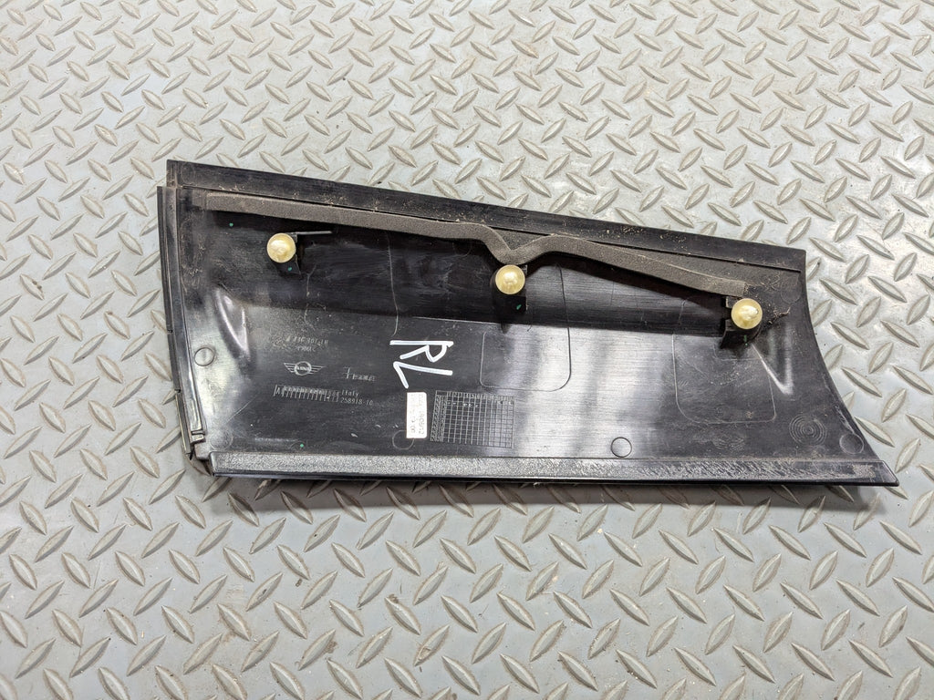 2010 - 2013 OEM MINI COOPER REAR LEFT DRIVER SIDE QUARTER PANEL D PILLAR TRIM