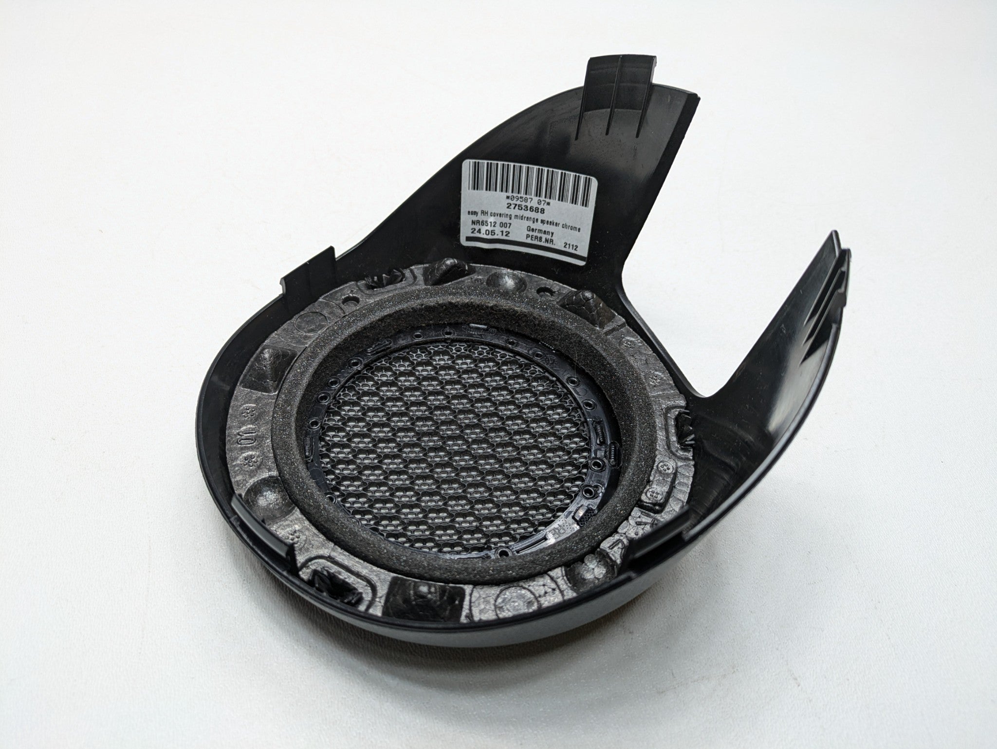 2010 - 2013 OEM MINI COOPER FRONT RIGHT DOOR UPPER SPEAKER GRILLE ASSEMBLY