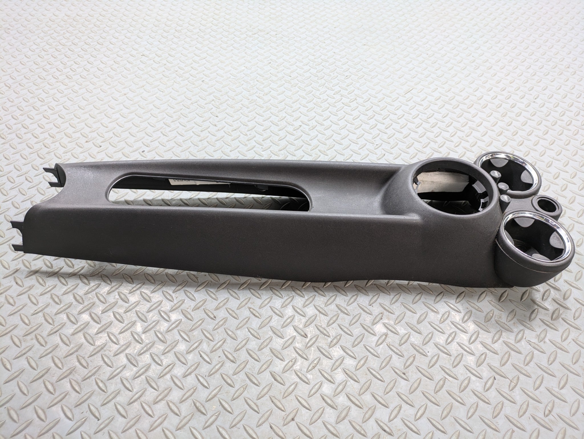 2010 - 2013 OEM MINI COOPER FLOOR FRAME BASE COVER CUP HOLDER TRIM ARMREST