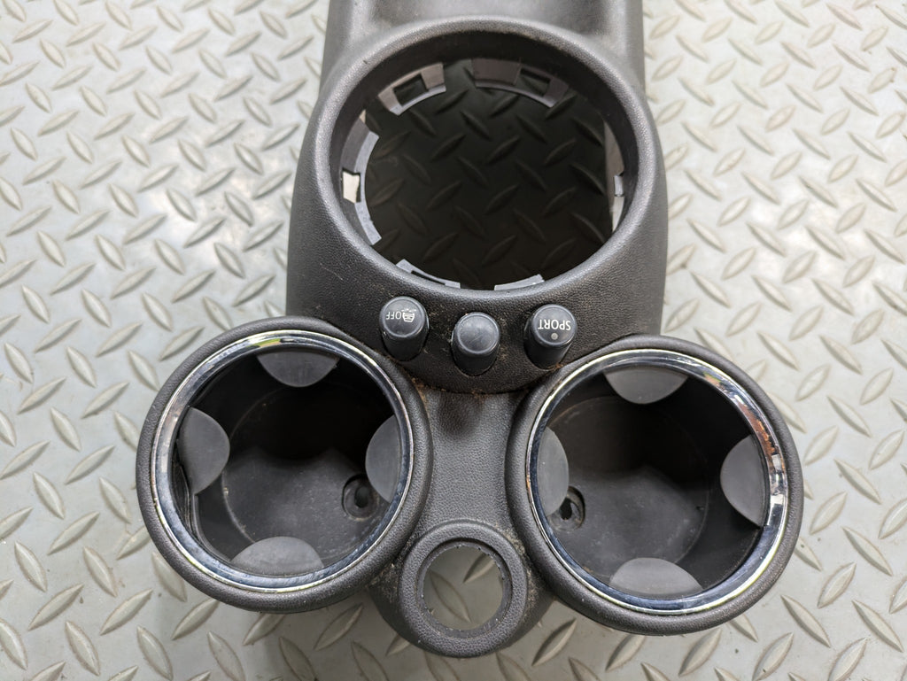 2010 - 2013 OEM MINI COOPER FLOOR FRAME BASE COVER CUP HOLDER TRIM ARMREST