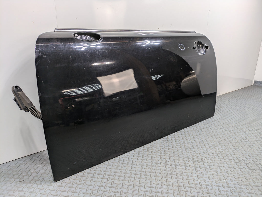 2010 - 2013 OEM MINI COOPER FRONT LEFT SIDE DOOR SHELL PANEL MIDNIGHT BLACK