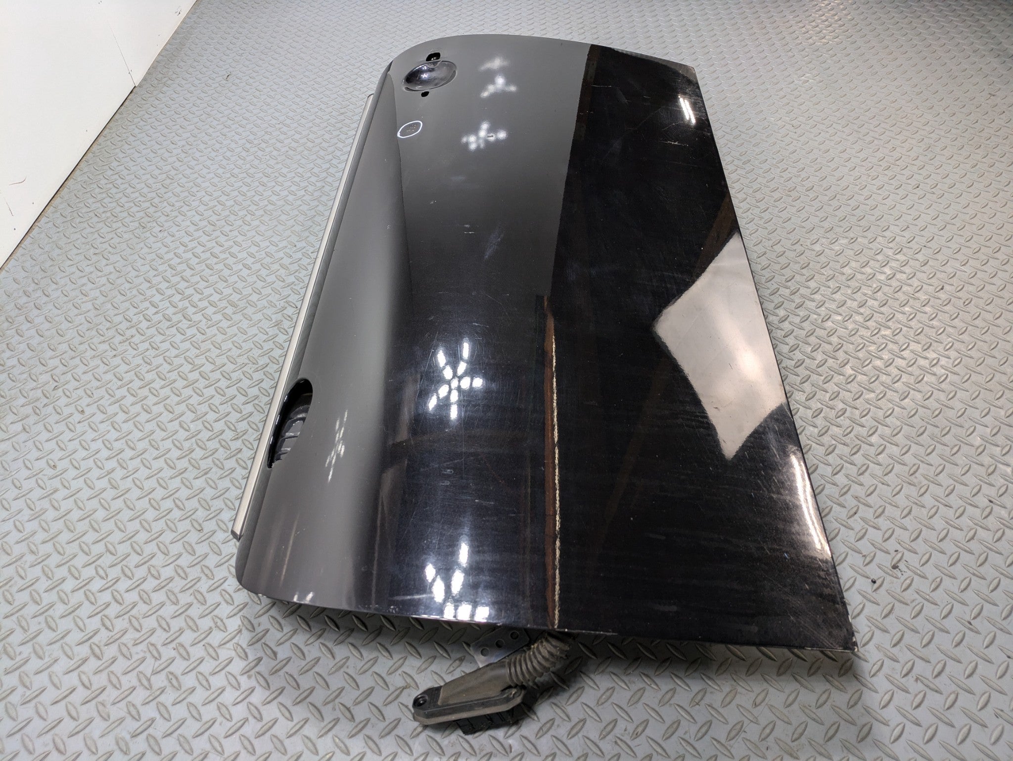 2010 - 2013 OEM MINI COOPER FRONT LEFT SIDE DOOR SHELL PANEL MIDNIGHT BLACK