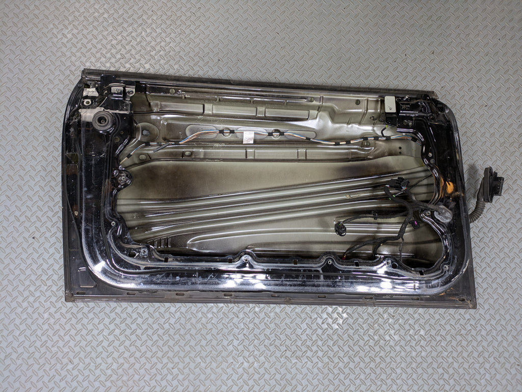 2010 - 2013 OEM MINI COOPER FRONT LEFT SIDE DOOR SHELL PANEL MIDNIGHT BLACK