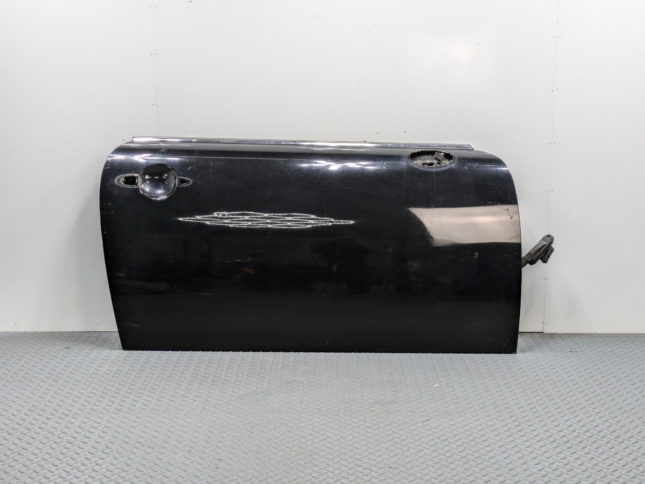 2010 - 2013 OEM MINI COOPER FRONT RIGHT SIDE DOOR SHELL PANEL MIDNIGHT BLACK