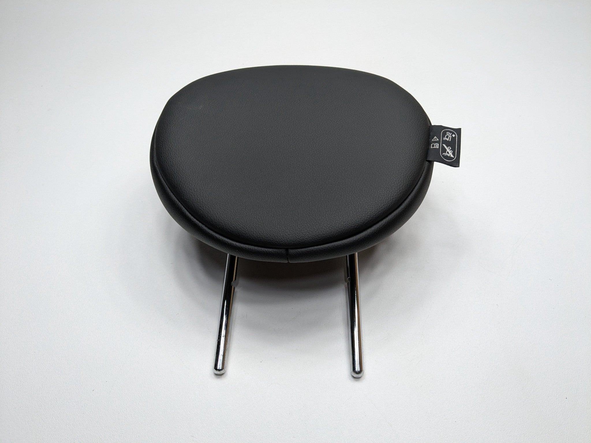 10 - 13 OEM MINI COOPER REAR RIGHT PASSENGER SIDE LEATHER SEAT HEADREST BLACK