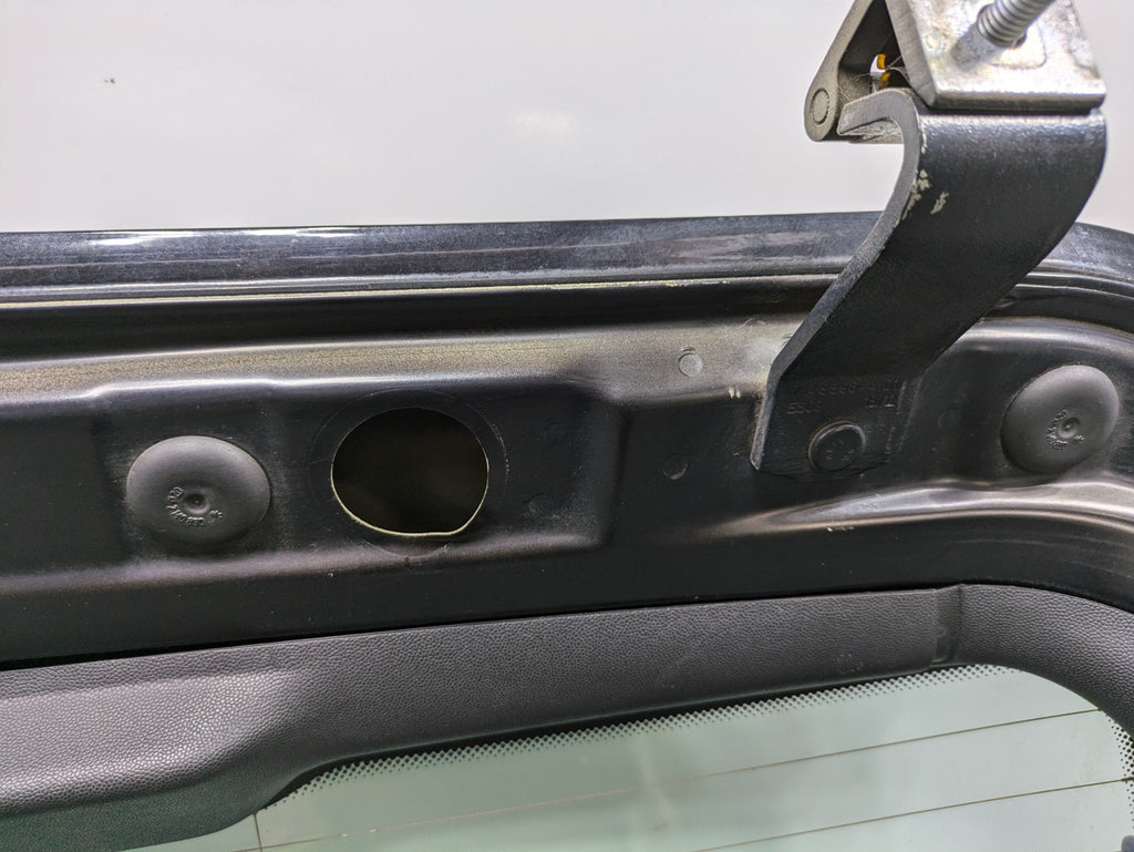 10 - 13 OEM MINI COOPER TAILGATE SHELL PANEL WITH GLASS ASSEMBLY MIDNIGHT BLACK