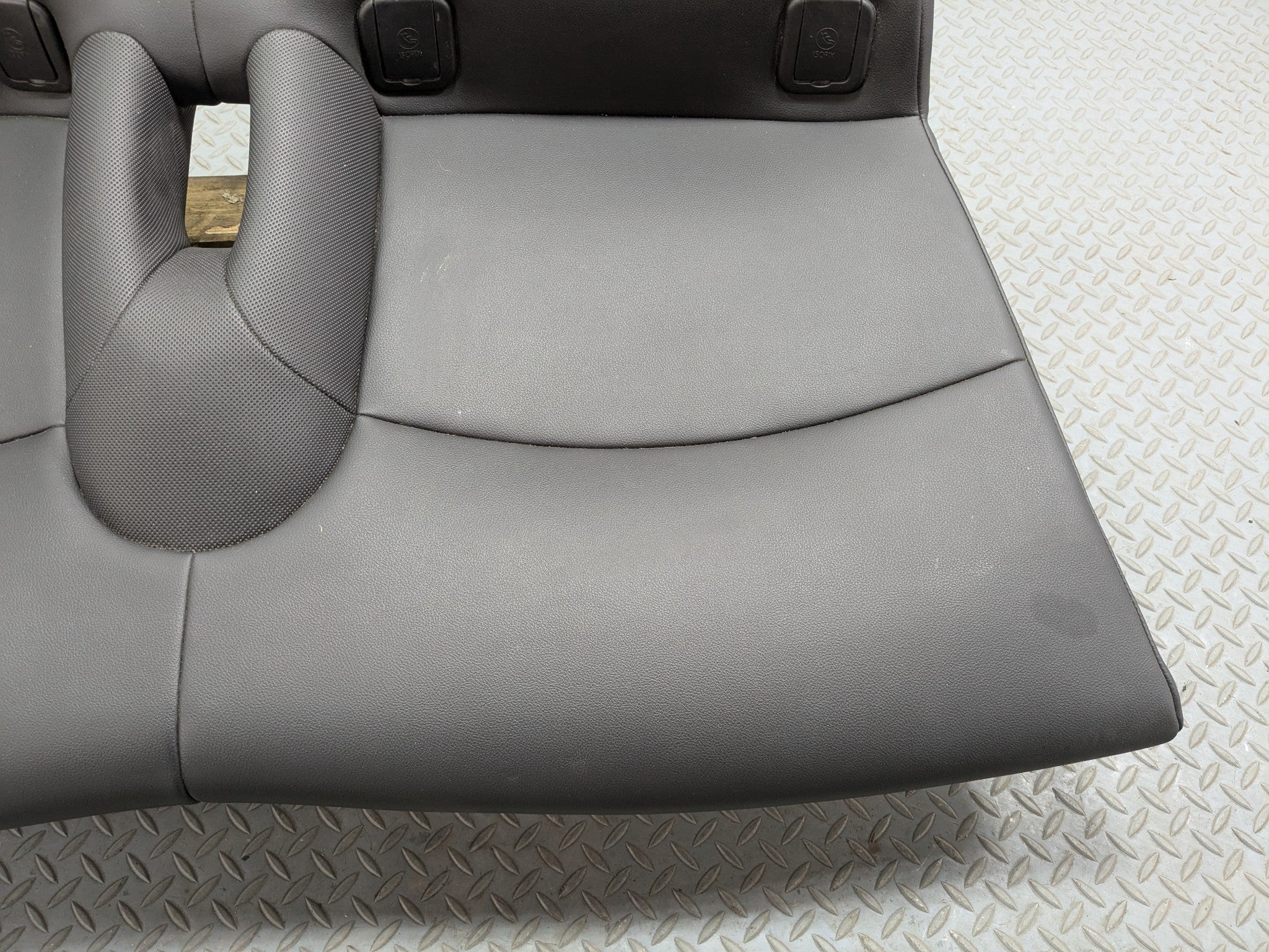 10 - 13 OEM MINI COOPER REAR LEFT AND RIGHT BOTTOM LOWER LEATHER SEAT CUSHION