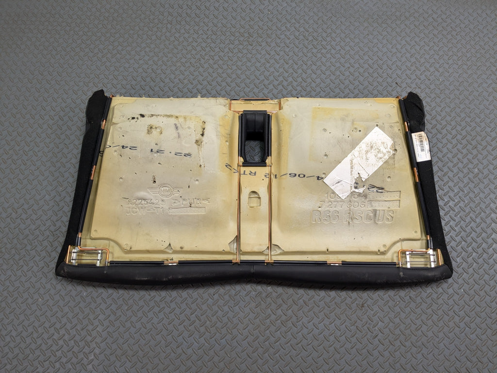 10 - 13 OEM MINI COOPER REAR LEFT AND RIGHT BOTTOM LOWER LEATHER SEAT CUSHION