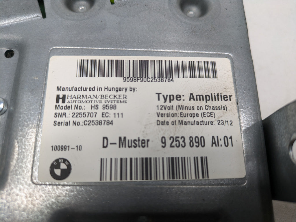 2010 - 2013 OEM MINI COOPER HARMAN CARDON BECKER RADIO AUDIO AMPLIFIER AMP HT