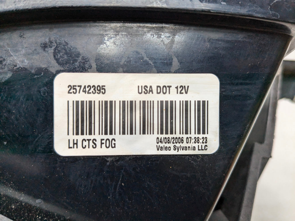 2005 - 2007 OEM CADILLAC CTS FRONT LEFT DRIVER SIDE TURN SIGNAL FOG LIGHT