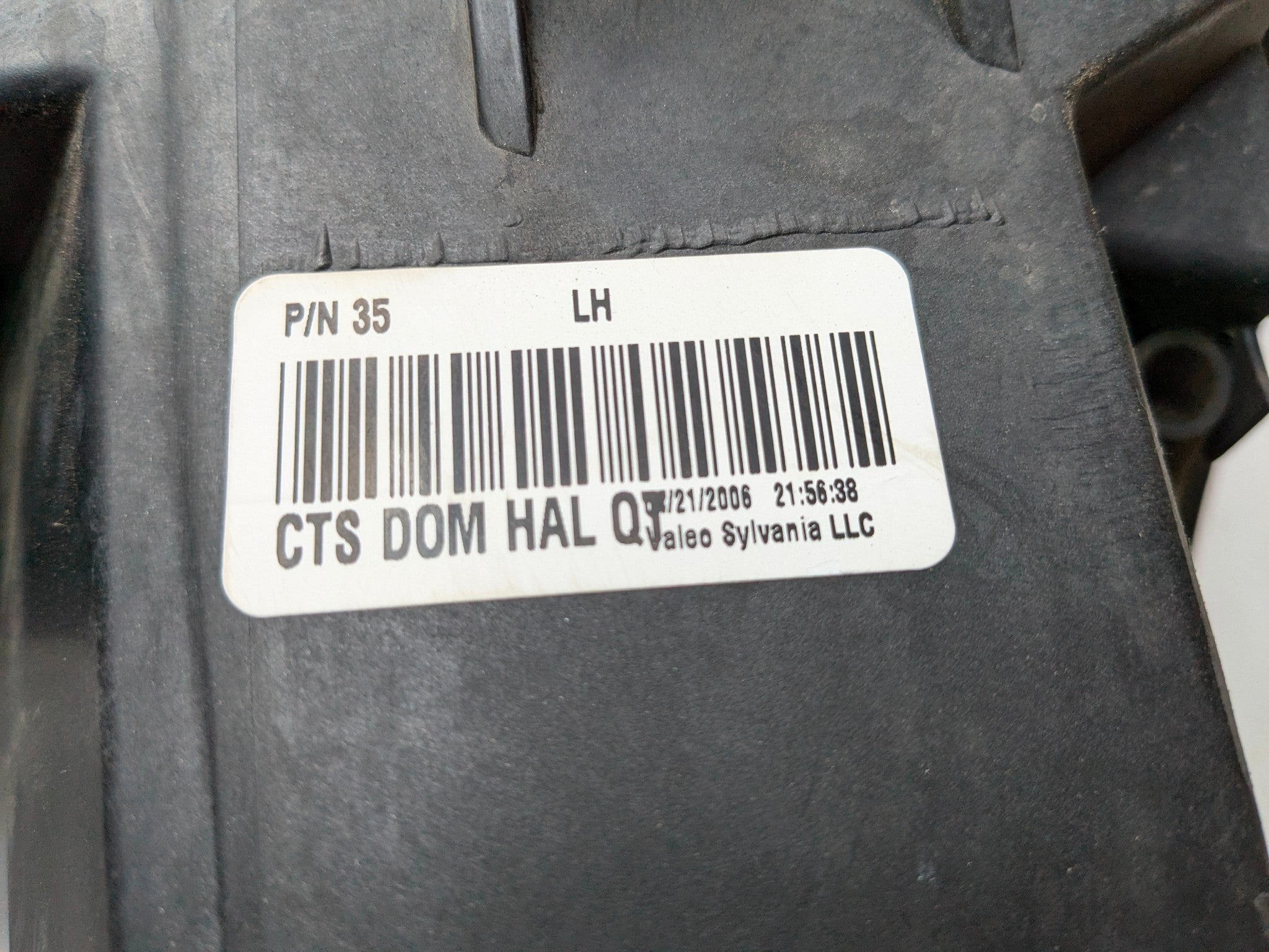 2005 - 2007 OEM CADILLAC CTS FRONT LEFT DRIVER SIDE HEADLAMP ASSEMBLY