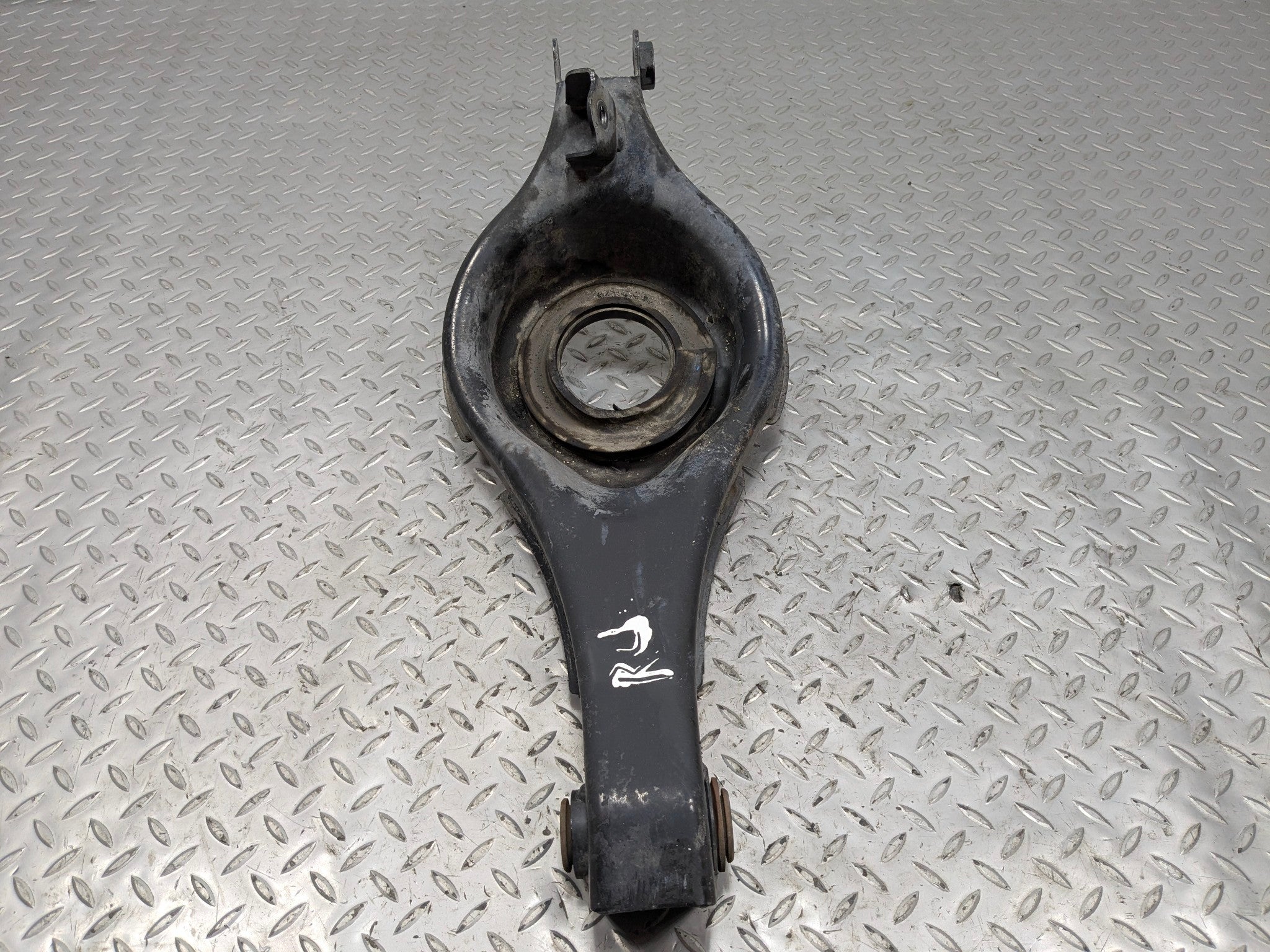 2005 - 2007 OEM CADILLAC CTS REAR LEFT SIDE LOWER CONTROL ARM SPRING PERCH