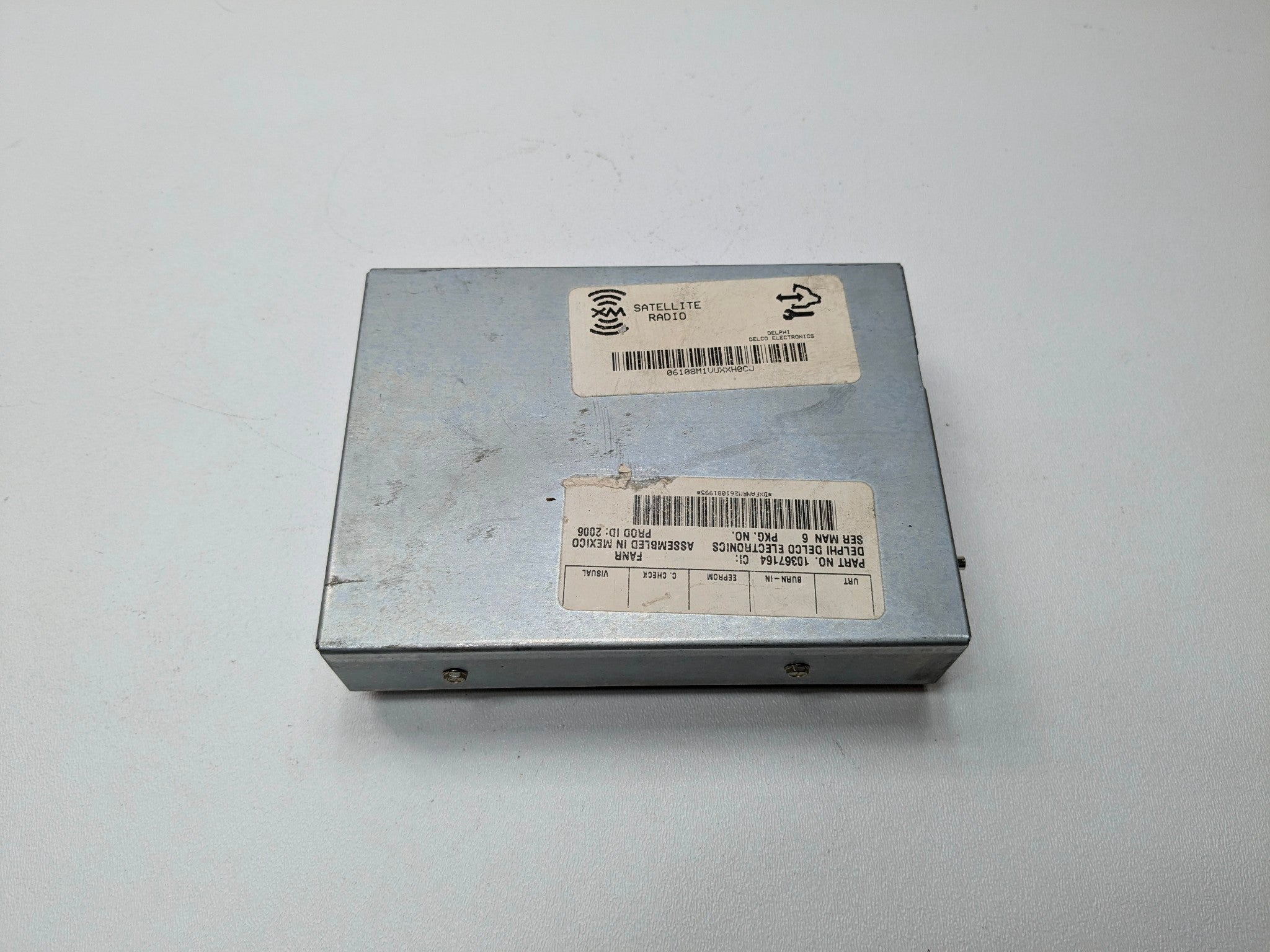 2005 - 2007 OEM CADILLAC CTS SIRIUS SATELLITE RADIO RECEIVER MODULE UNIT