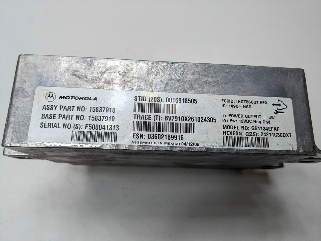 2005 - 2007 OEM CADILLAC CTS ONSTAR COMMUNICATION CONTROL MODULE
