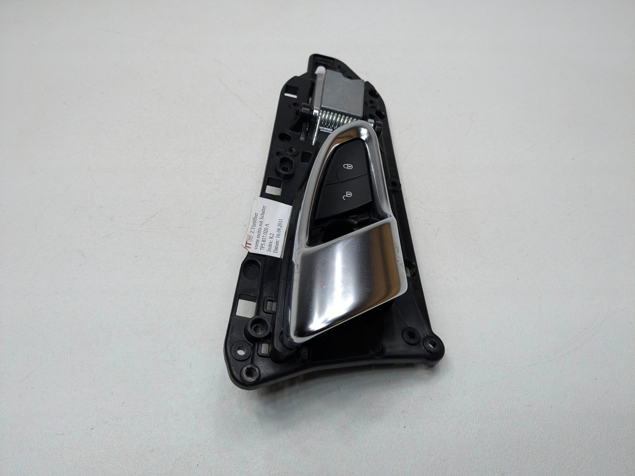 2011 - 2014 OEM PORSCHE CAYENNE FRONT RIGHT PASSENGER SIDE INTERIOR DOOR HANDLE