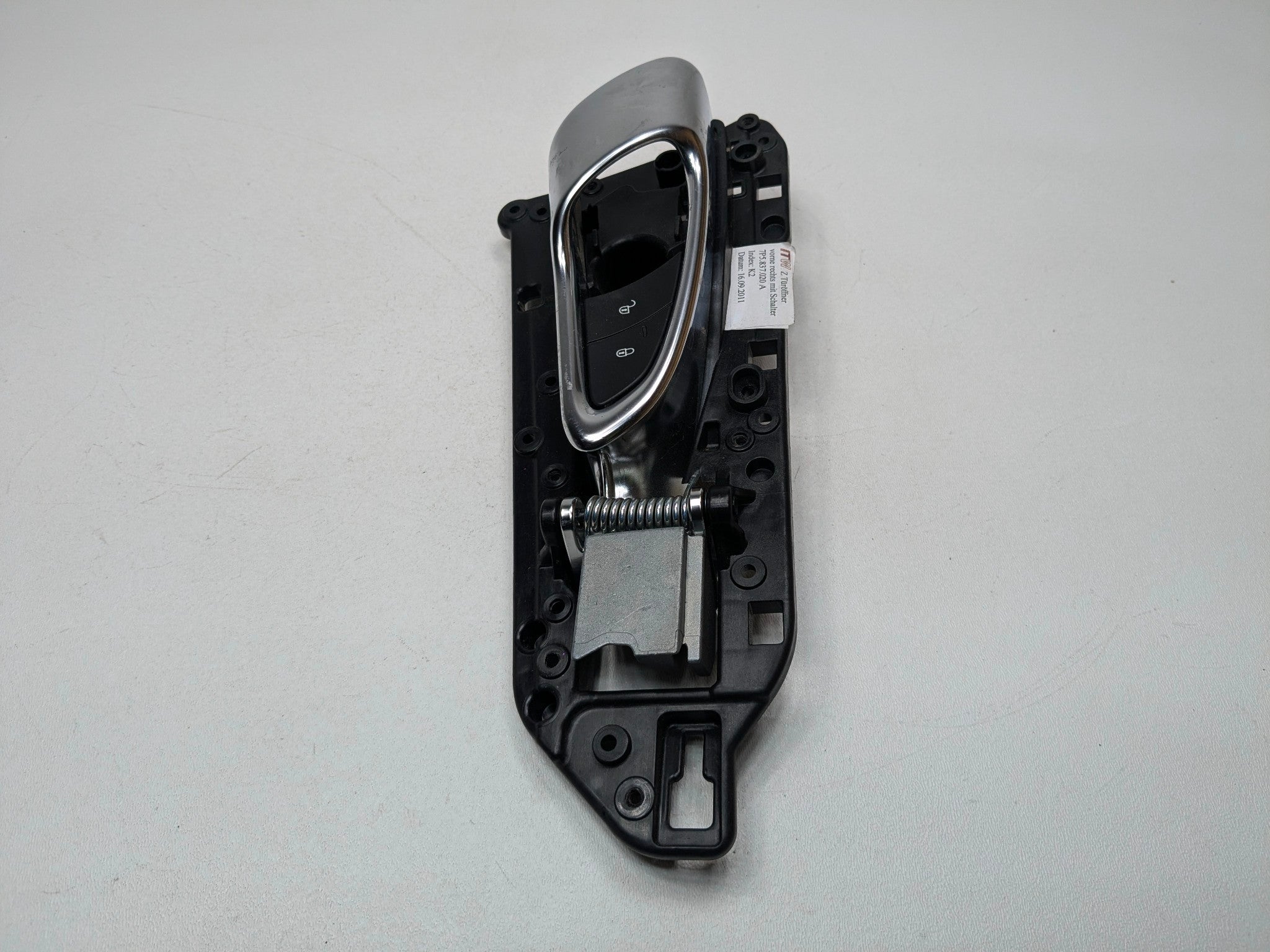 2011 - 2014 OEM PORSCHE CAYENNE FRONT RIGHT PASSENGER SIDE INTERIOR DOOR HANDLE