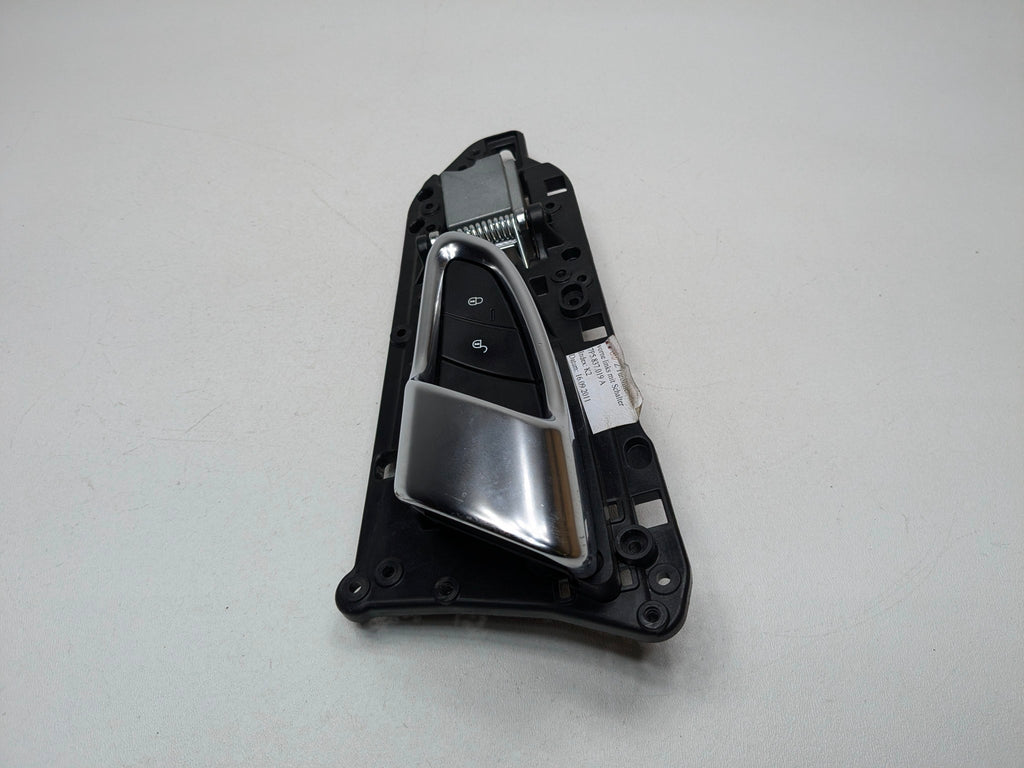 11 - 14 OEM PORSCHE CAYENNE FRONT LEFT DRIVER SIDE INTERIOR DOOR RELEASE HANDLE