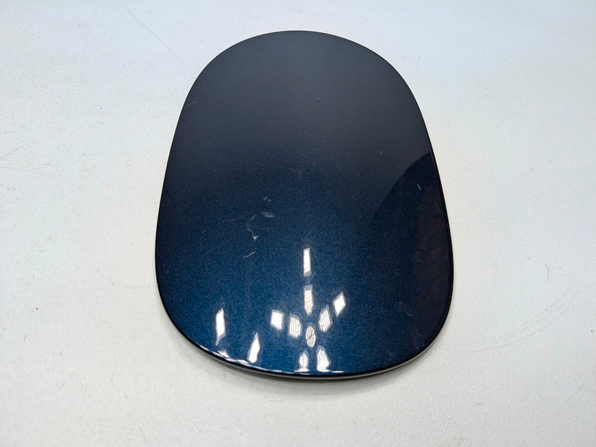 2011 - 2014 OEM PORSCHE CAYENNE GAS FUEL FILLER TANK DOOR LID COVER BLUE