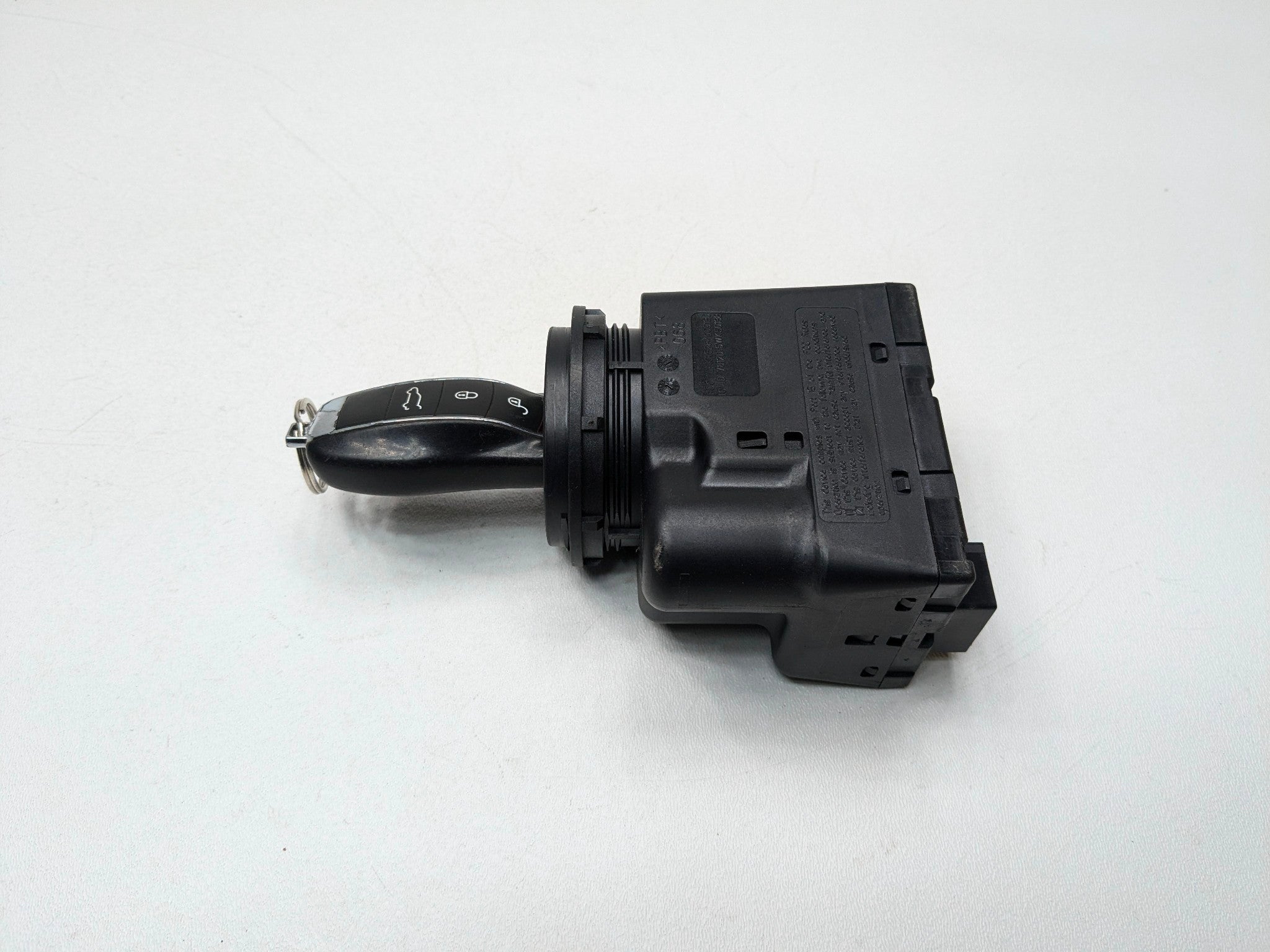 2011 - 2014 OEM PORSCHE CAYENNE ENGINE START IGNITION LOCK HOLDER WITH KEY