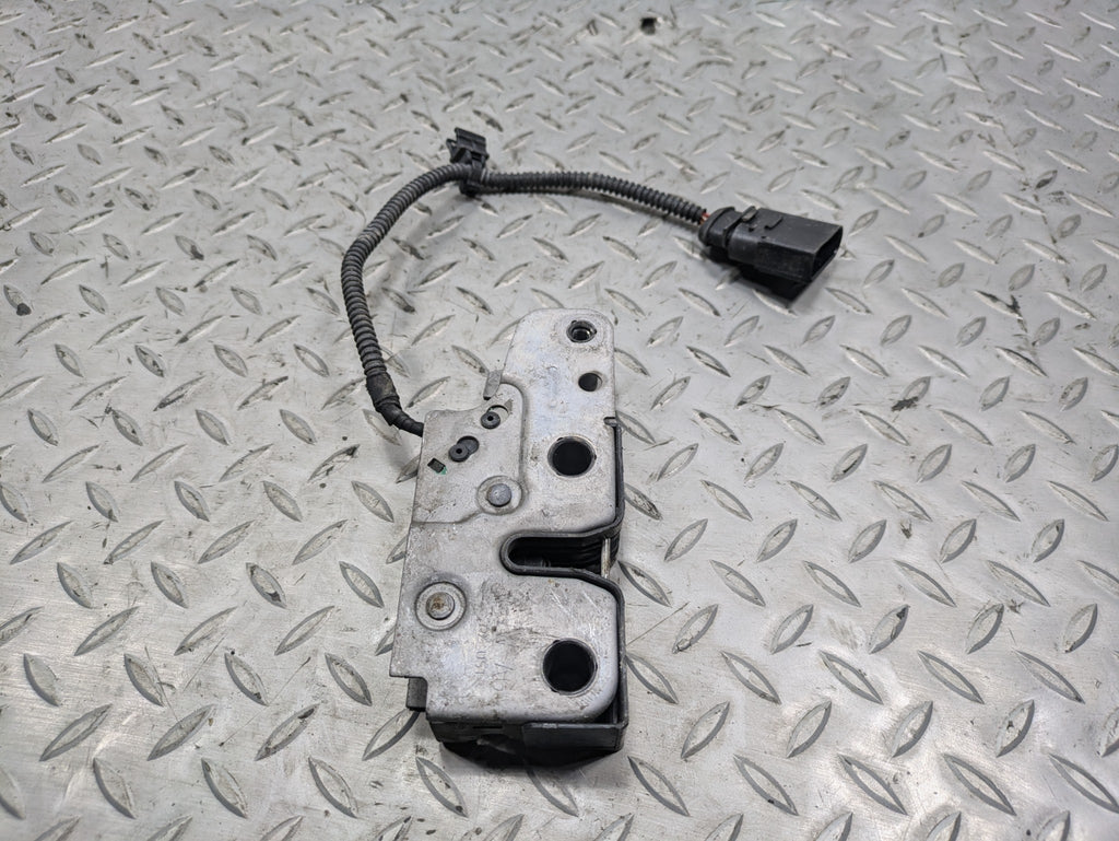 11 - 14 OEM PORSCHE CAYENNE FRONT HOOD BONNET LATCH LOCK ACTUATOR WITH SENSOR