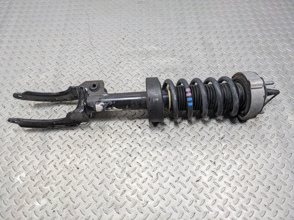 11 - 14 OEM PORSCHE CAYENNE FRONT LEFT SIDE SUSPENSION SHOCK STRUT COIL SPRING