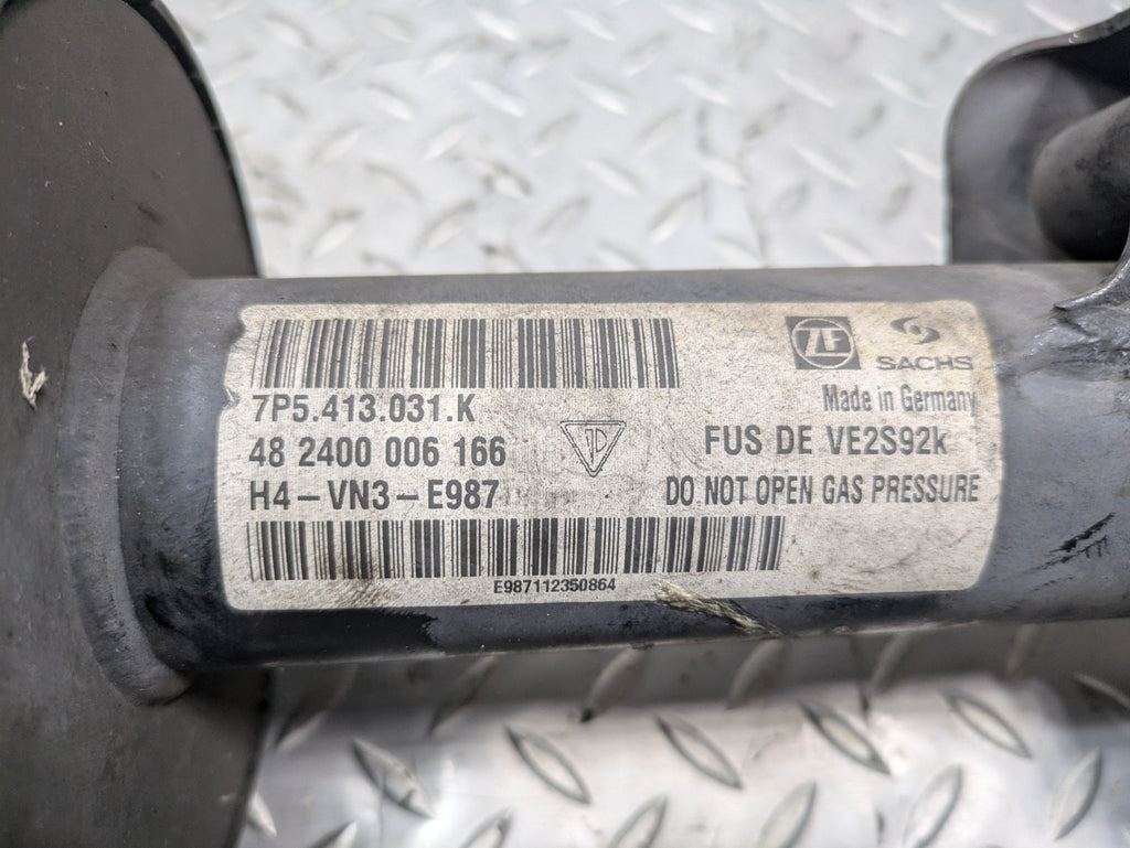 11 - 14 OEM PORSCHE CAYENNE FRONT LEFT SIDE SUSPENSION SHOCK STRUT COIL SPRING