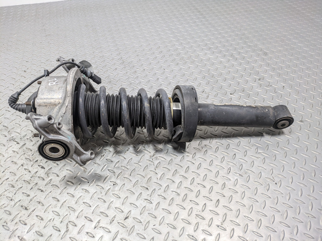 11 - 14 OEM PORSCHE CAYENNE REAR LEFT SIDE SUSPENSION SHOCK STRUT COIL SPRING