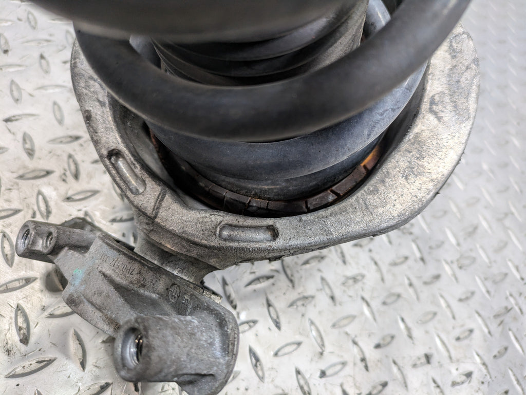 11 - 14 OEM PORSCHE CAYENNE REAR LEFT SIDE SUSPENSION SHOCK STRUT COIL SPRING