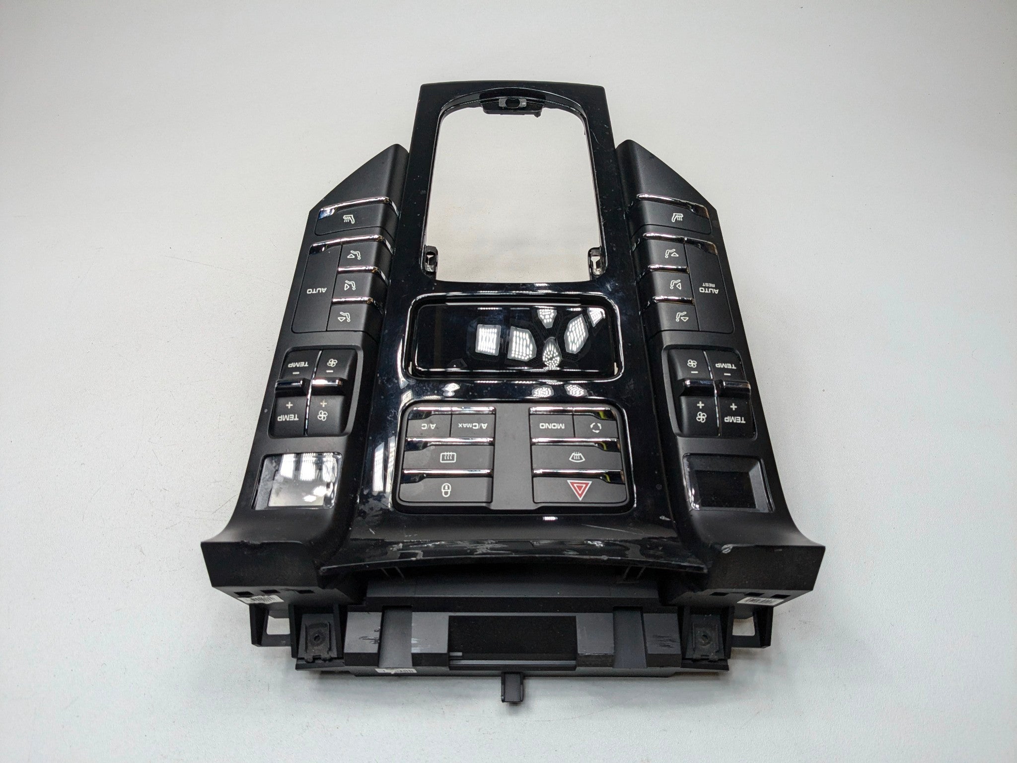 2011 - 2014 OEM PORSCHE CAYENNE FRONT AC HEATER CLIMATE CONTROL SWITCH PANEL