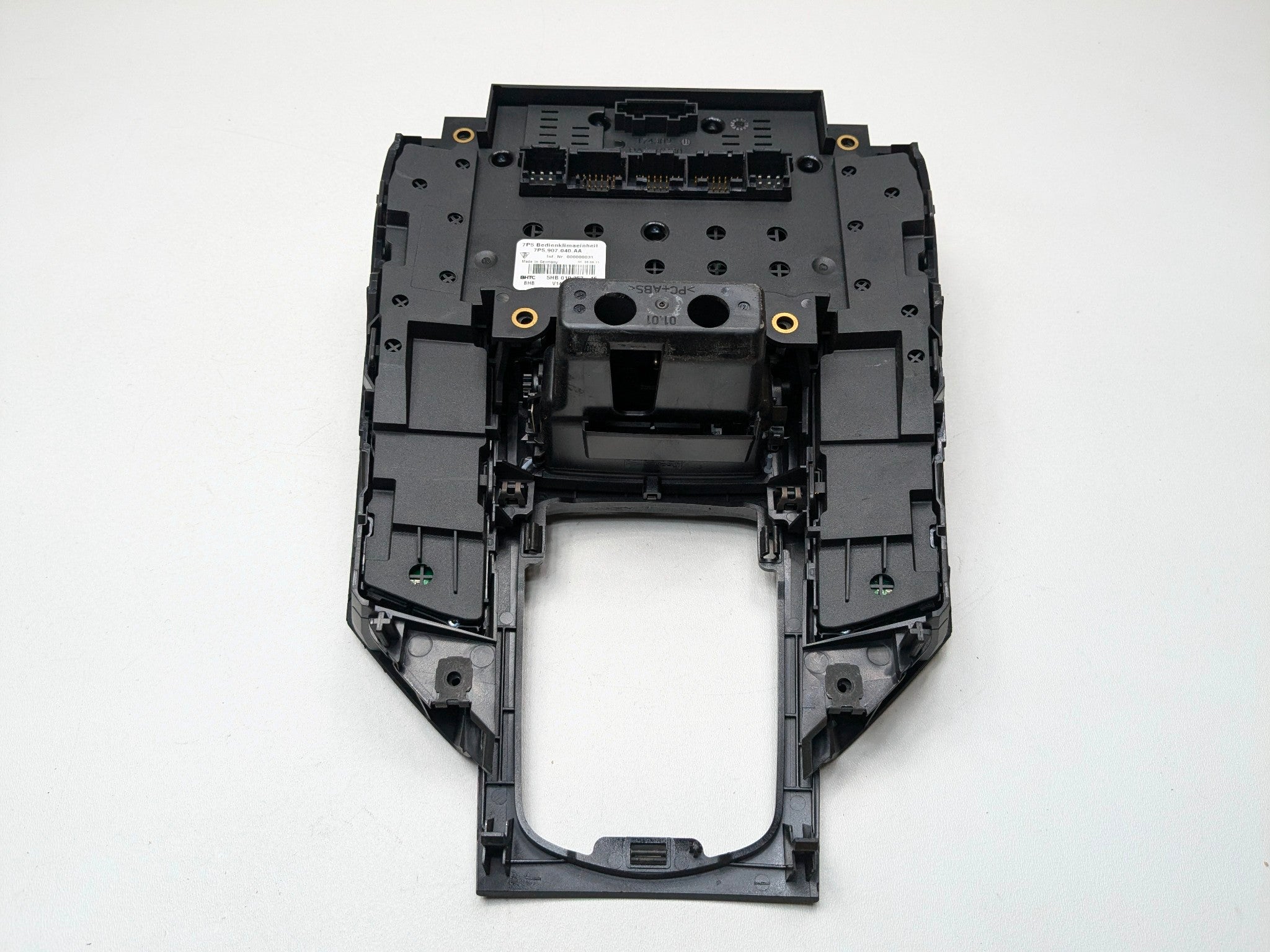 2011 - 2014 OEM PORSCHE CAYENNE FRONT AC HEATER CLIMATE CONTROL SWITCH PANEL