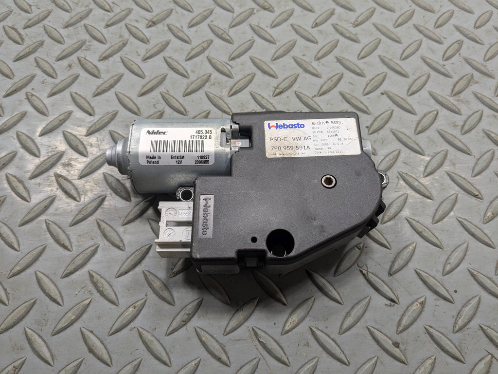 2011 - 2014 OEM PORSCHE CAYENNE SUN ROOF SHADE WINDOW GLASS SLIDING POWER MOTOR