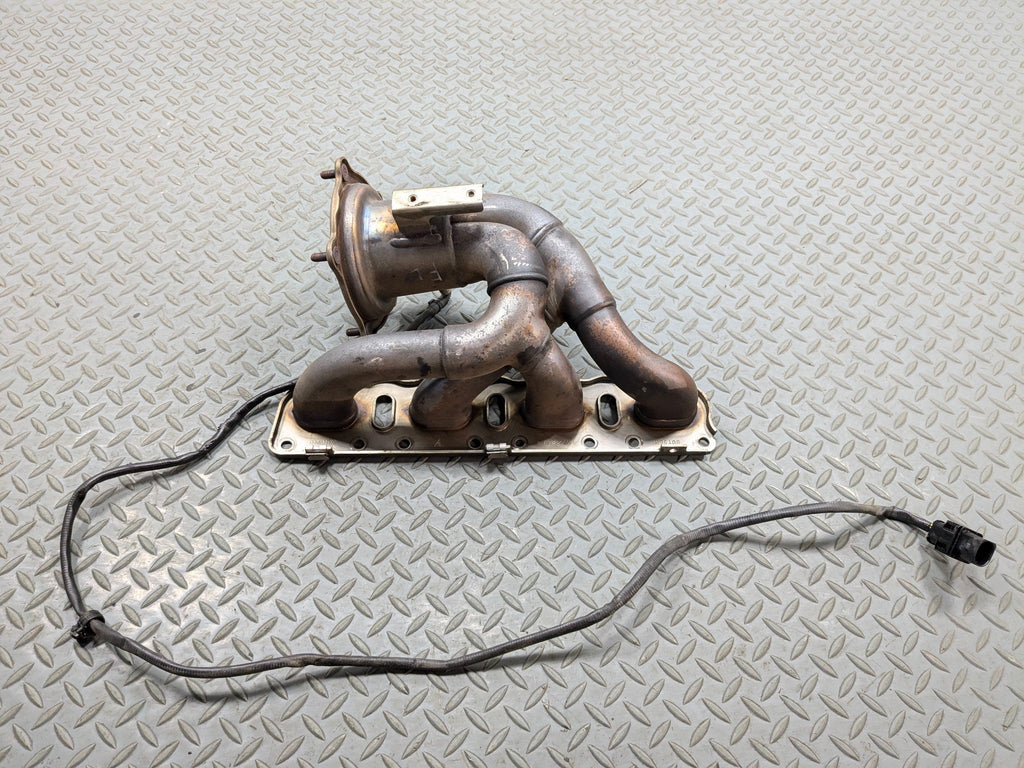 10 - 18 OEM PORSCHE CAYENNE 4.8 WITHOUT TURBO FRONT LEFT EXHAUST MANIFOLD HEADER