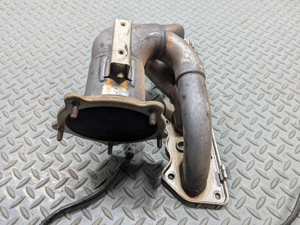 10 - 18 OEM PORSCHE CAYENNE 4.8 WITHOUT TURBO FRONT LEFT EXHAUST MANIFOLD HEADER