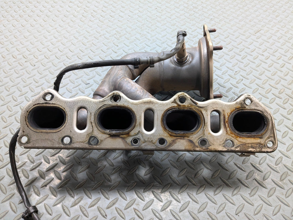 10 - 18 OEM PORSCHE CAYENNE 4.8 WITHOUT TURBO FRONT LEFT EXHAUST MANIFOLD HEADER