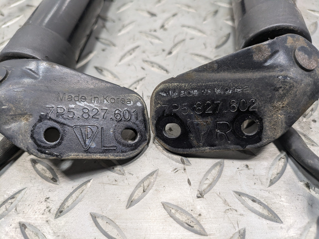 11 - 14 OEM PORSCHE CAYENNE REAR LEFT AND RIGHT SIDE HATCH SUPPORT STRUTS SET