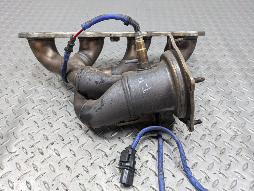10 - 18 OEM PORSCHE CAYENNE WITHOUT TURBO FRONT RIGHT EXHAUST MANIFOLD HEADER