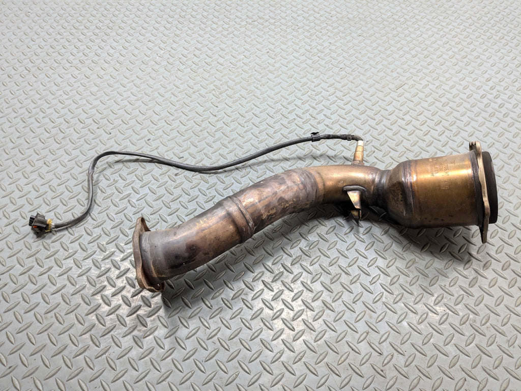 2011 - 2014 OEM PORSCHE CAYENNE RIGHT PASSENGER SIDE EXHAUST DOWNPIPE